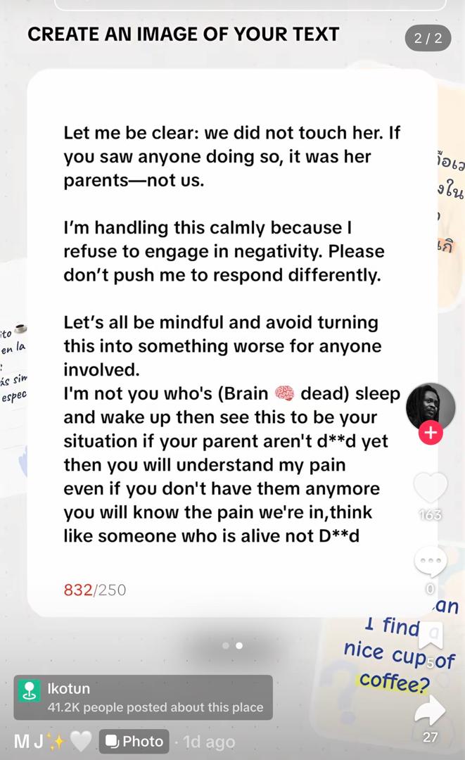 Update: Young lady who be@t up elderly woman inside Lagos commercial bus tenders public apology after being invited to the police station